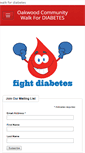 Mobile Screenshot of fightdiabetes.weebly.com