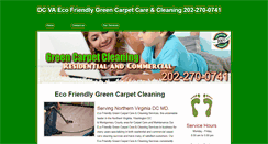 Desktop Screenshot of ecocarpetcleaning.weebly.com