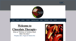 Desktop Screenshot of chocolatetherapie.weebly.com