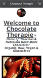 Mobile Screenshot of chocolatetherapie.weebly.com