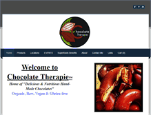 Tablet Screenshot of chocolatetherapie.weebly.com