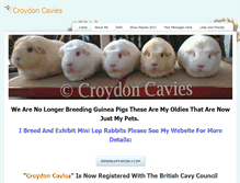 Tablet Screenshot of croydoncavies.weebly.com