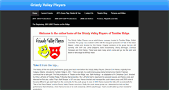 Desktop Screenshot of grizzlyvalleyplayers.weebly.com