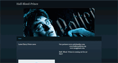 Desktop Screenshot of halfbloodprince.weebly.com