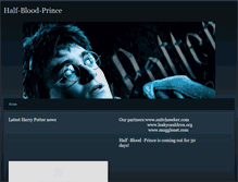 Tablet Screenshot of halfbloodprince.weebly.com
