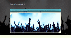 Desktop Screenshot of gordonsworld.weebly.com