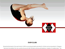 Tablet Screenshot of dynamitegymnastics.weebly.com