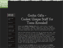 Tablet Screenshot of gothicgifts.weebly.com