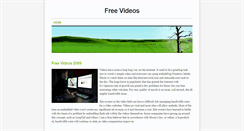 Desktop Screenshot of freevideosvideos.weebly.com