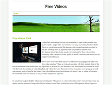 Tablet Screenshot of freevideosvideos.weebly.com