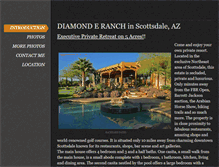 Tablet Screenshot of diamonderanch.weebly.com