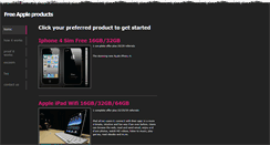 Desktop Screenshot of freeappleproducts.weebly.com