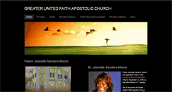 Desktop Screenshot of greaterunitedfaith.weebly.com