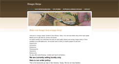 Desktop Screenshot of hungryherps.weebly.com
