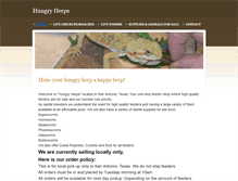 Tablet Screenshot of hungryherps.weebly.com