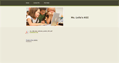 Desktop Screenshot of msleilaskgi.weebly.com