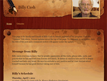 Tablet Screenshot of billycash.weebly.com