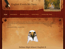 Tablet Screenshot of englishwithmrterry.weebly.com