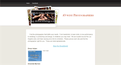 Desktop Screenshot of iowestphotographers.weebly.com