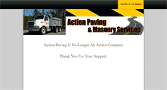 Desktop Screenshot of actionpaving.weebly.com