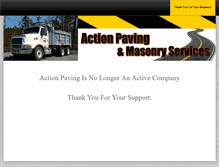 Tablet Screenshot of actionpaving.weebly.com