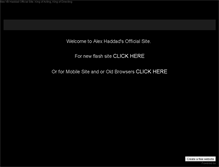 Tablet Screenshot of alexvbhaddad.weebly.com