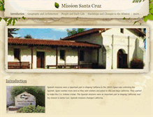 Tablet Screenshot of missionsantacruz.weebly.com