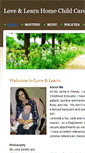 Mobile Screenshot of loveandlearnchildcare.weebly.com