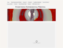 Tablet Screenshot of experimentalwriting.weebly.com