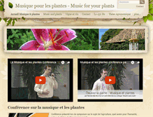 Tablet Screenshot of musique-pour-soigner-les-plantes.weebly.com