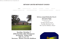 Desktop Screenshot of bethanyumcfayetteville.weebly.com