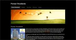 Desktop Screenshot of pioneerwoodlands.weebly.com