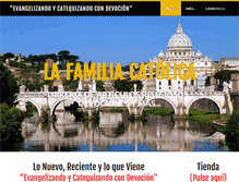 Tablet Screenshot of lafamiliacatolica.weebly.com