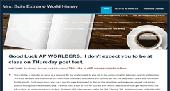 Desktop Screenshot of extremeworldhistory.weebly.com