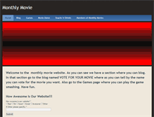 Tablet Screenshot of monthlymovies.weebly.com