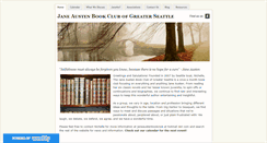 Desktop Screenshot of janeaustenbookclub.weebly.com