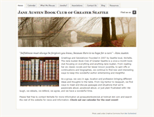 Tablet Screenshot of janeaustenbookclub.weebly.com