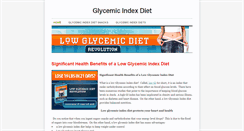 Desktop Screenshot of glycemicindexdiet.weebly.com