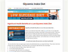 Tablet Screenshot of glycemicindexdiet.weebly.com