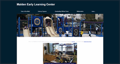 Desktop Screenshot of maldenearlylearningcenter.weebly.com