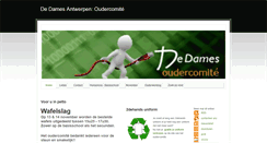 Desktop Screenshot of dedames.weebly.com