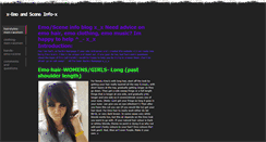 Desktop Screenshot of emoandsceneinfo.weebly.com
