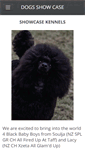 Mobile Screenshot of dogsshowcase.weebly.com