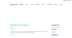 Desktop Screenshot of aligneddata.weebly.com
