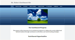 Desktop Screenshot of mrmohn.weebly.com