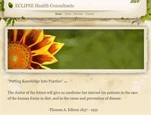 Tablet Screenshot of eclipsehealth.weebly.com
