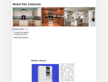 Tablet Screenshot of metalfilecabinets.weebly.com