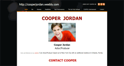 Desktop Screenshot of cooperjordan.weebly.com