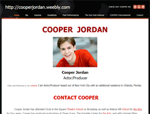 Tablet Screenshot of cooperjordan.weebly.com