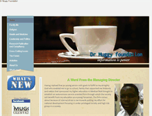 Tablet Screenshot of drmuggyfoundation.weebly.com